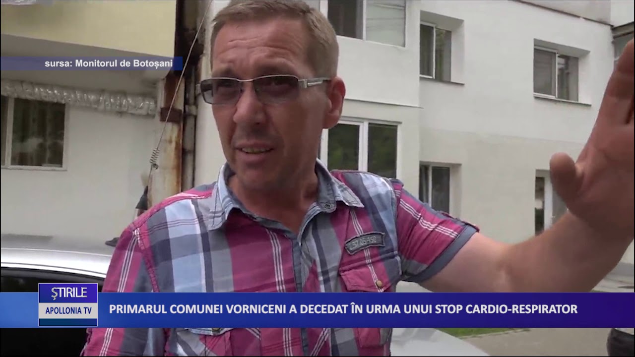 Primarul comunei vorniceni a decedat in urma unui stop cardio respirator