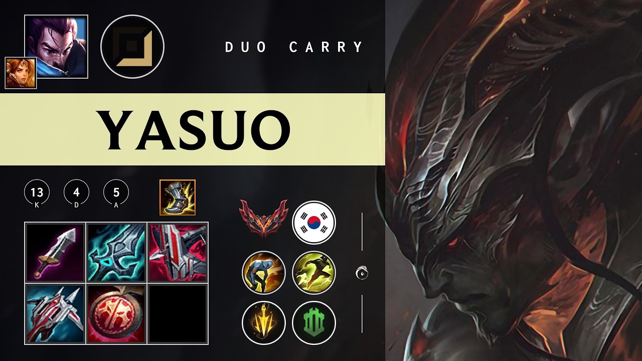 Yasuo ADC vs Aphelios - KR Grandmaster Patch 26.04