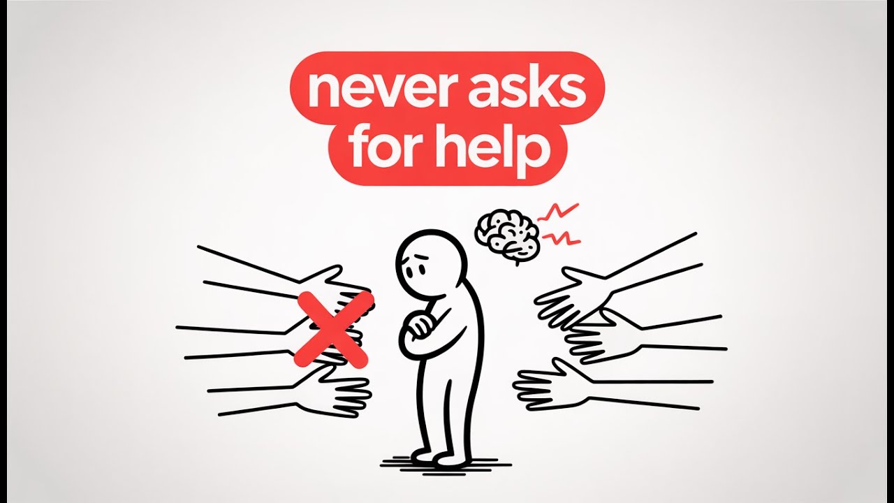 Psychology behind never asking for help.
