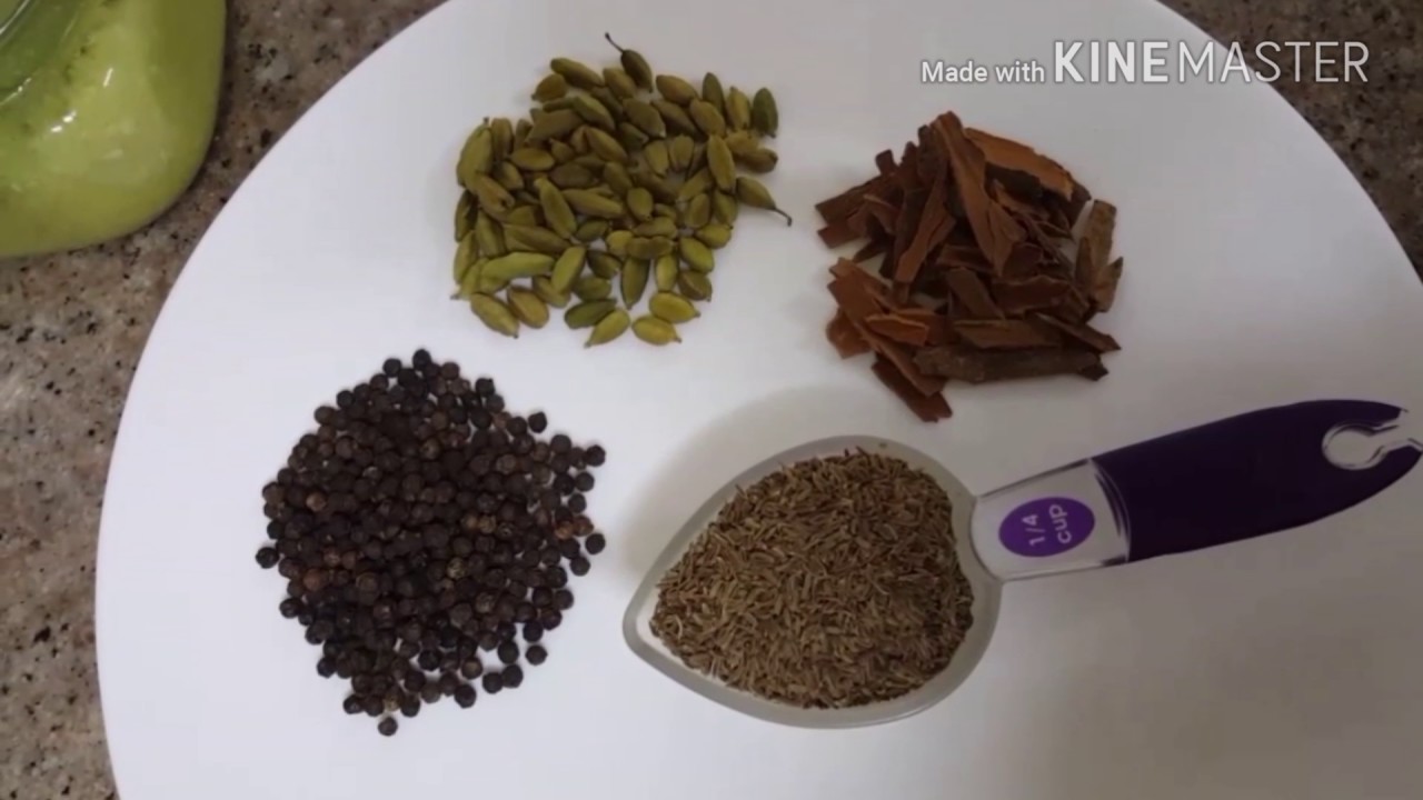 معجون الثوم و الزنجبيل .. معجون الأخضر.. و بهار الغرام مسالا