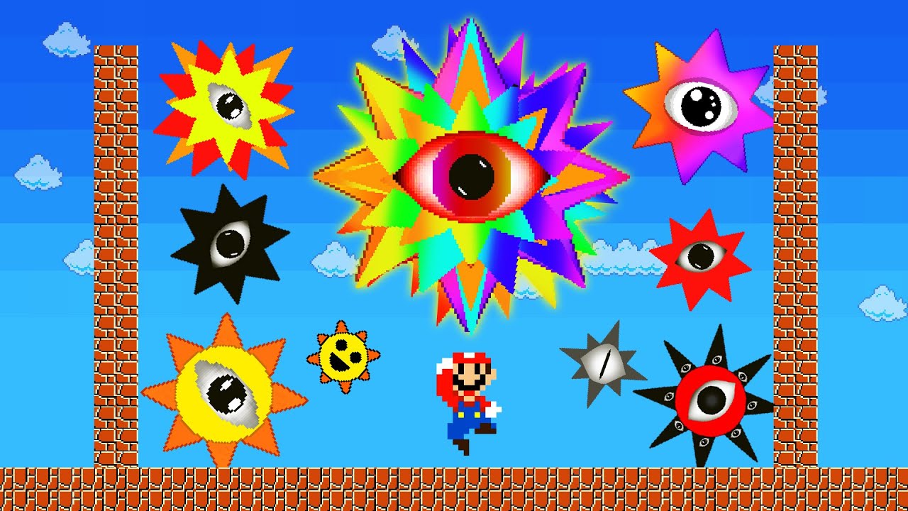 Mario vs Suika | Mr.Sun Sprunki COLOR MIXING PHASE 100!