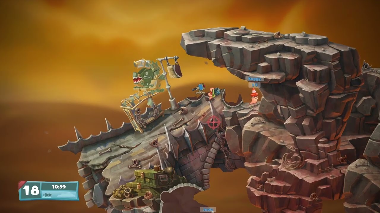 vs uzuntasokan. There's no such thing as too many crates | Worms WMD ranked match