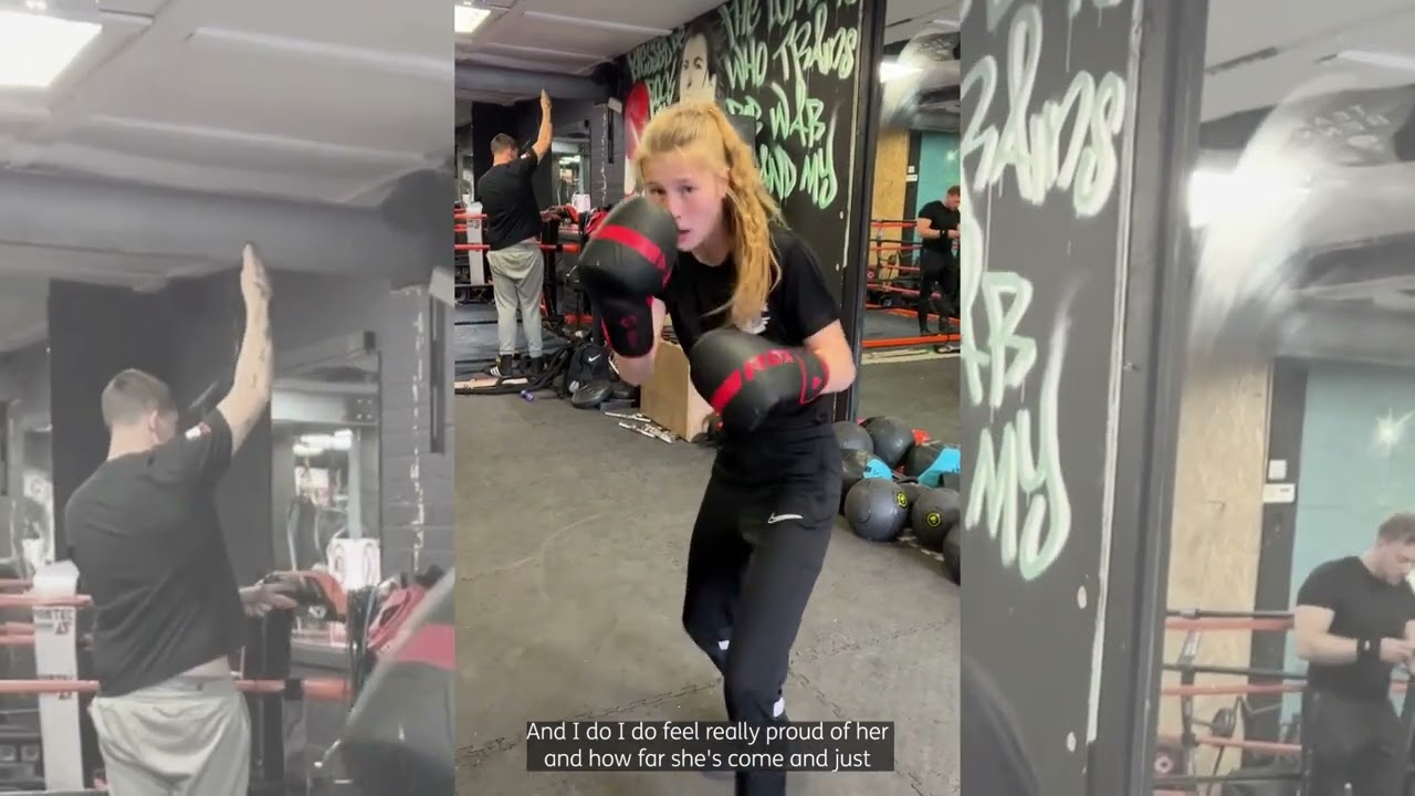 YMCA DownsLink Group Resident Dee and Hailsham Boxing Club
