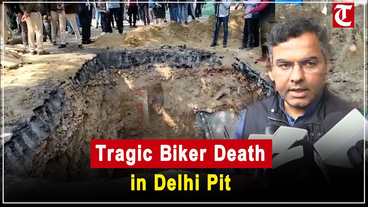 Janakpuri Biker Kamal Dhyani Dies in Pit; Delhi PWD Minister Orders Immediate Probe
