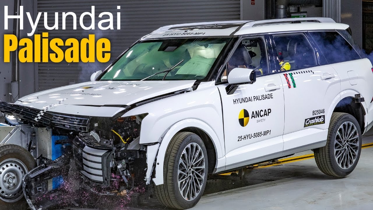 Результаты ANCAP для Hyundai Palisade 2025 года: неожиданные данные о безопасности.