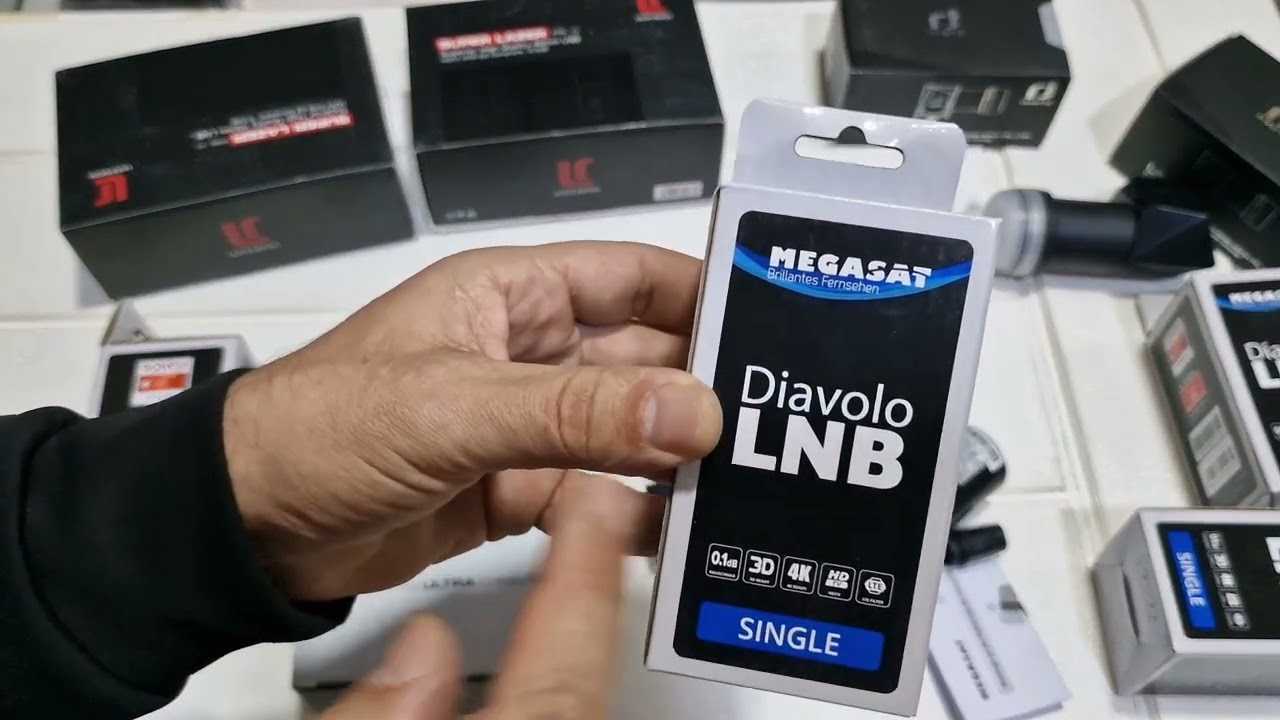 الجـــــديــــــــد💣لواقط ممتازة LNB الاصلي🎩MEGASAT  SUPER LAZER GIGABLUE ULTRA INVERTO 