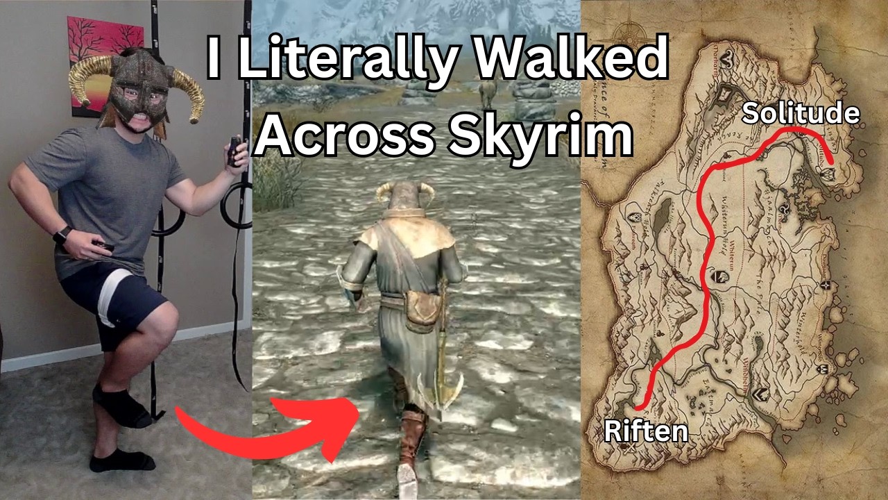 How Many Steps Does It Take To Walk Across Skyrim?