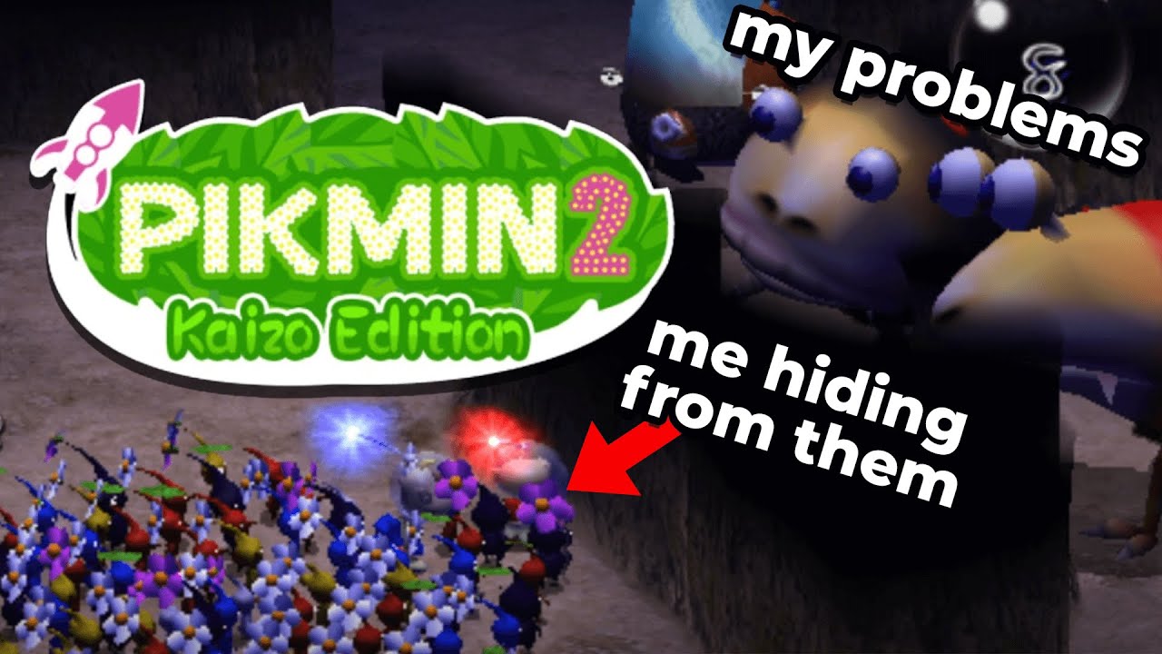 Pikmin 2 Kaizo Makes Me Struggle