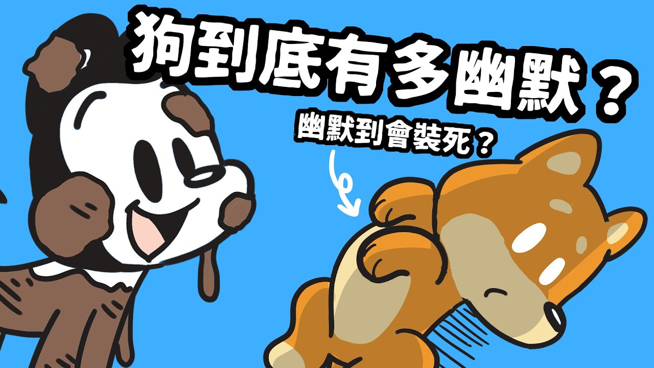 狗與鹿 ｜狗到底有多幽默？ | 10個荒唐原因，造就了狗狗獨一無二的幽默感！貼心小提醒：這集可愛到炸…小心被萌爆