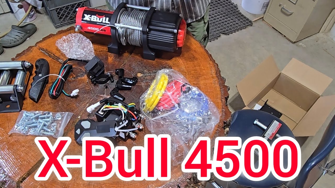 XBull 4500 winch