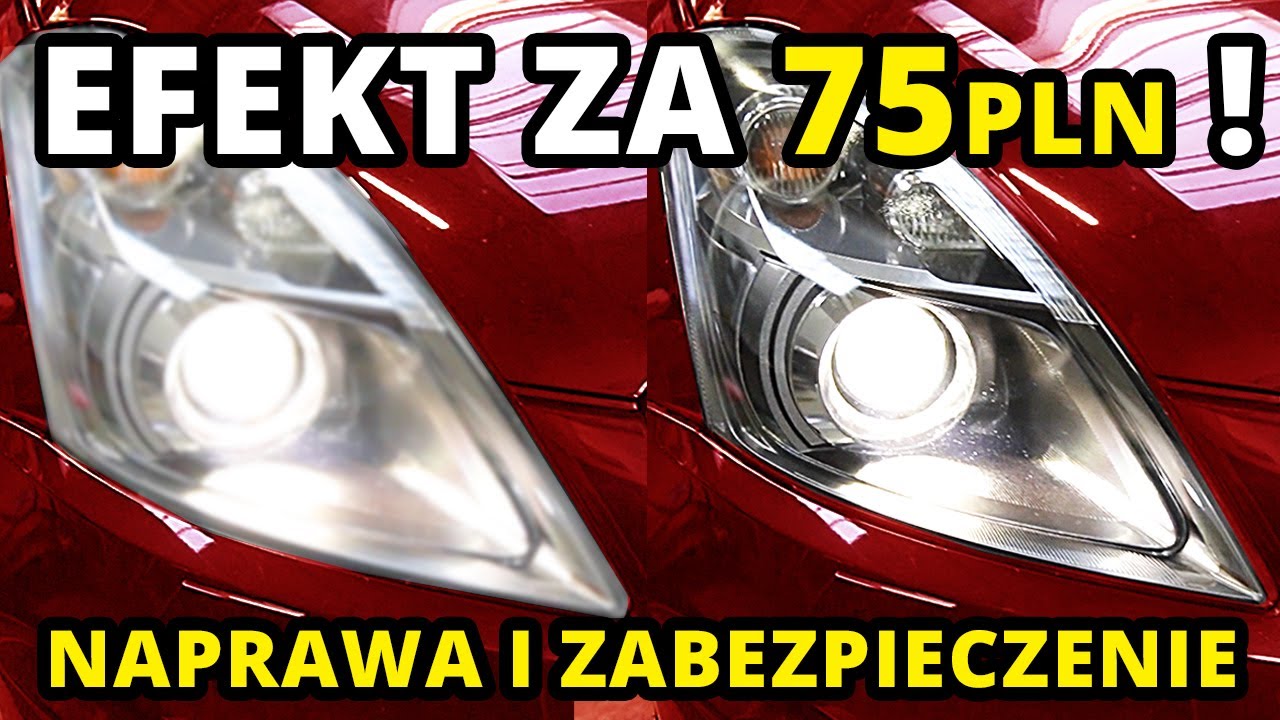 ZABEZPIECZENIE REFLEKTORÓW DLA KAŻDEGO ! Takiego efektu się nie spodziewaliśmy !