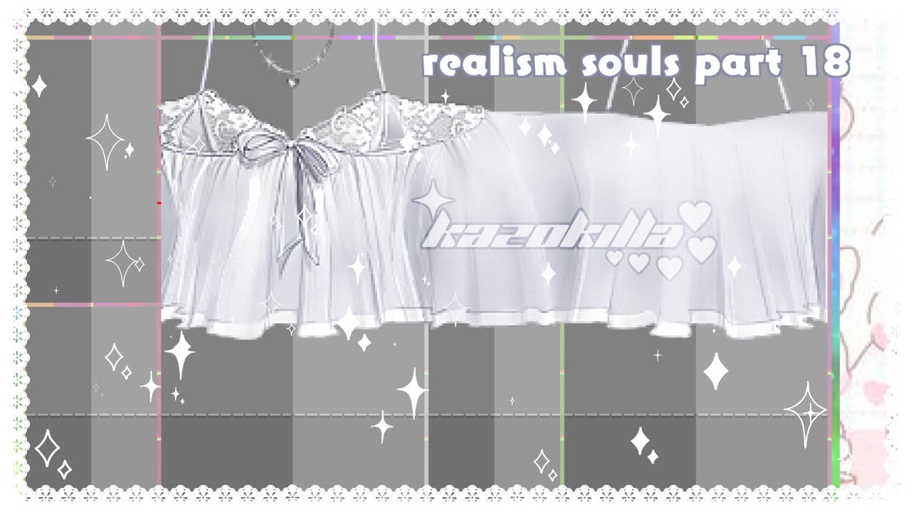 ROBLOX lacey dress speed design / realism souls