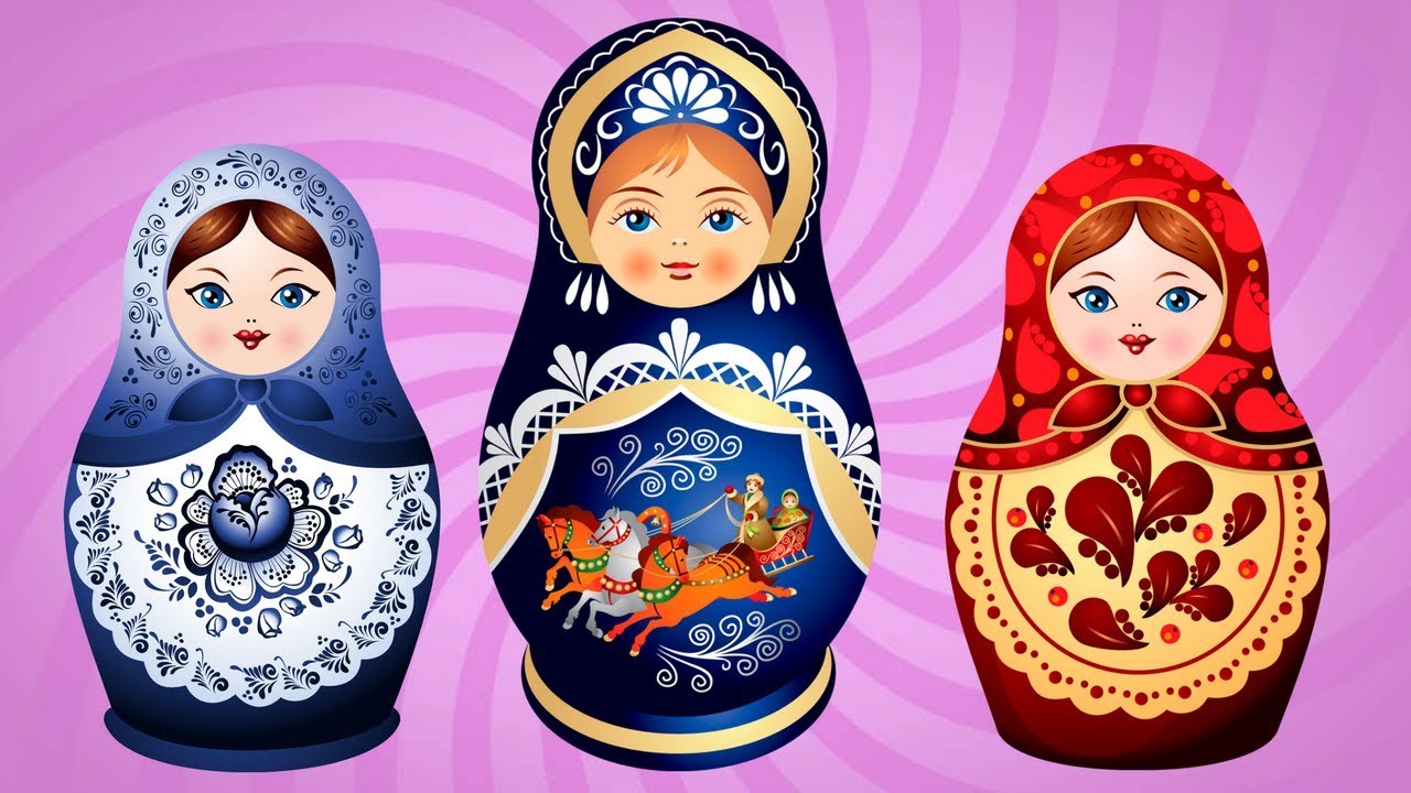 Песенки для самых маленьких ♥ МЫ МАТРЕШКИ ВОТ ТАКИЕ КРОШКИ