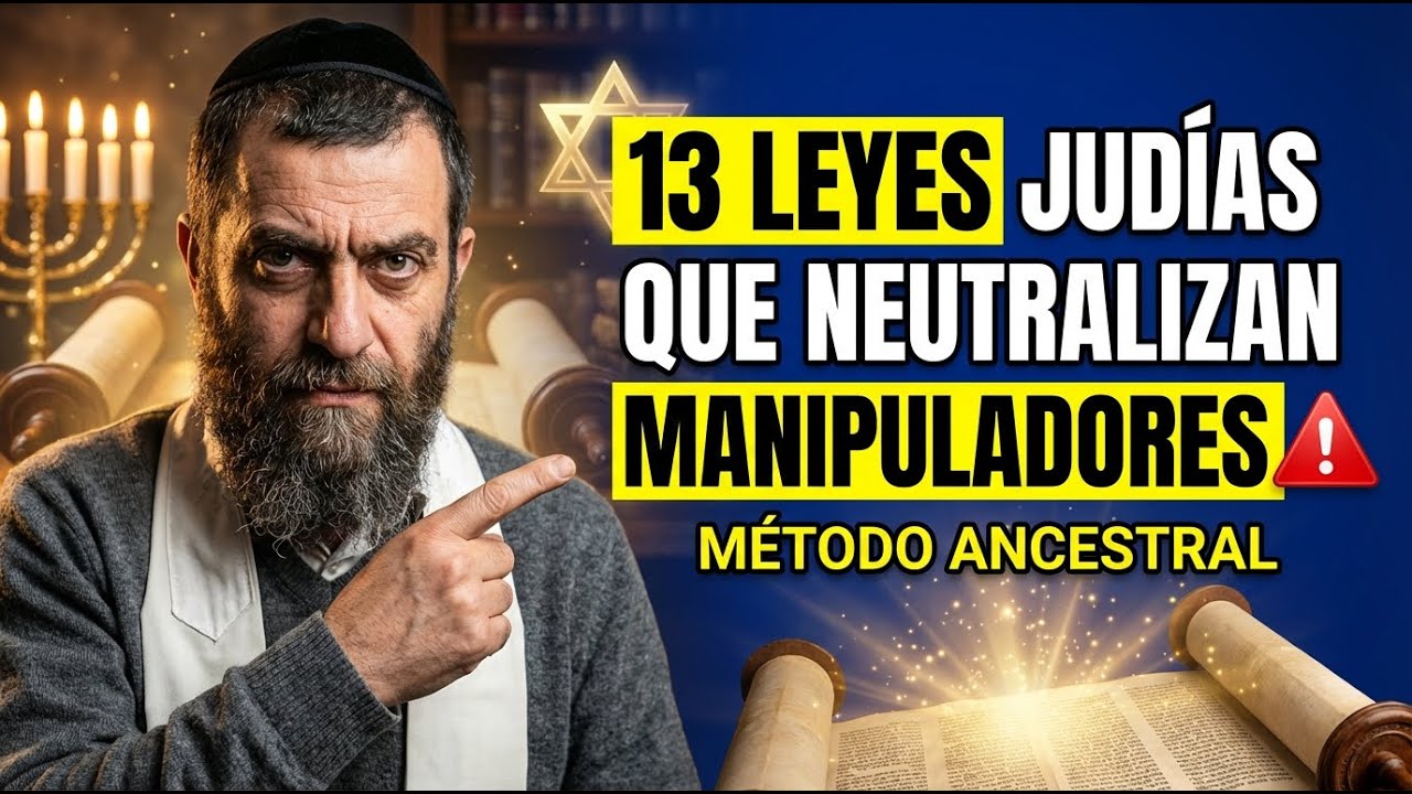 Las 13 Leyes JUDÍAS Que Neutralizan A Los Manipuladores — Método Ancestral