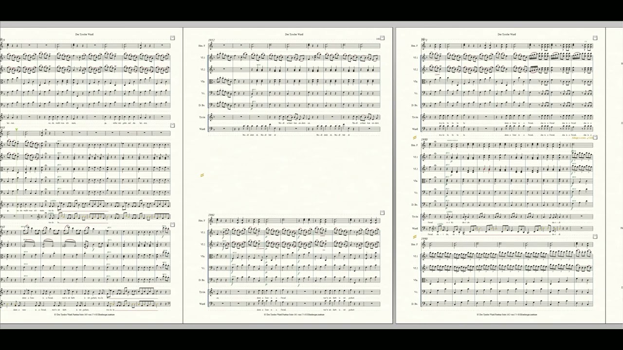 2025 08 12 Wastl N°20 Madl dreh di - Partitur