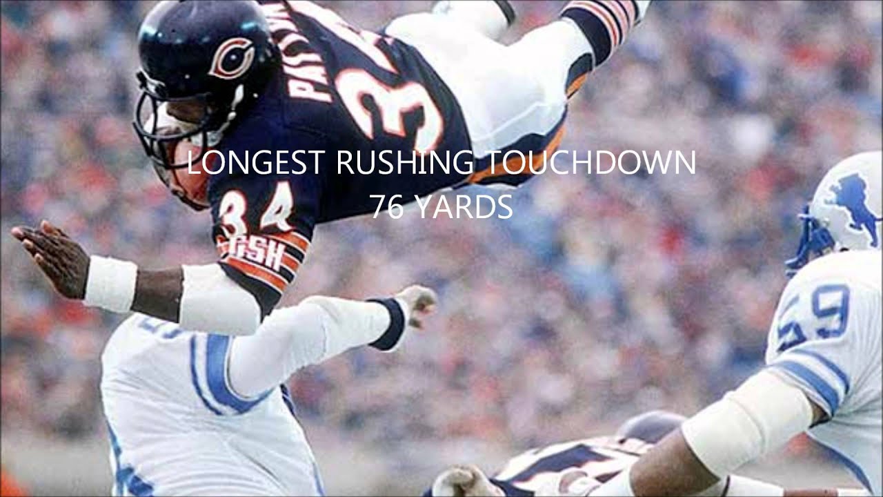 WALTER PAYTON'S HIGHLIGHT