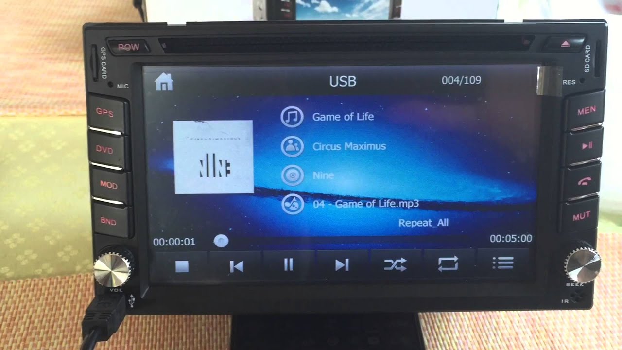 Multimedialne radio 2 DIN  s Dual Core procesorom s DVD + GPS + BT - TVSAT NITRA