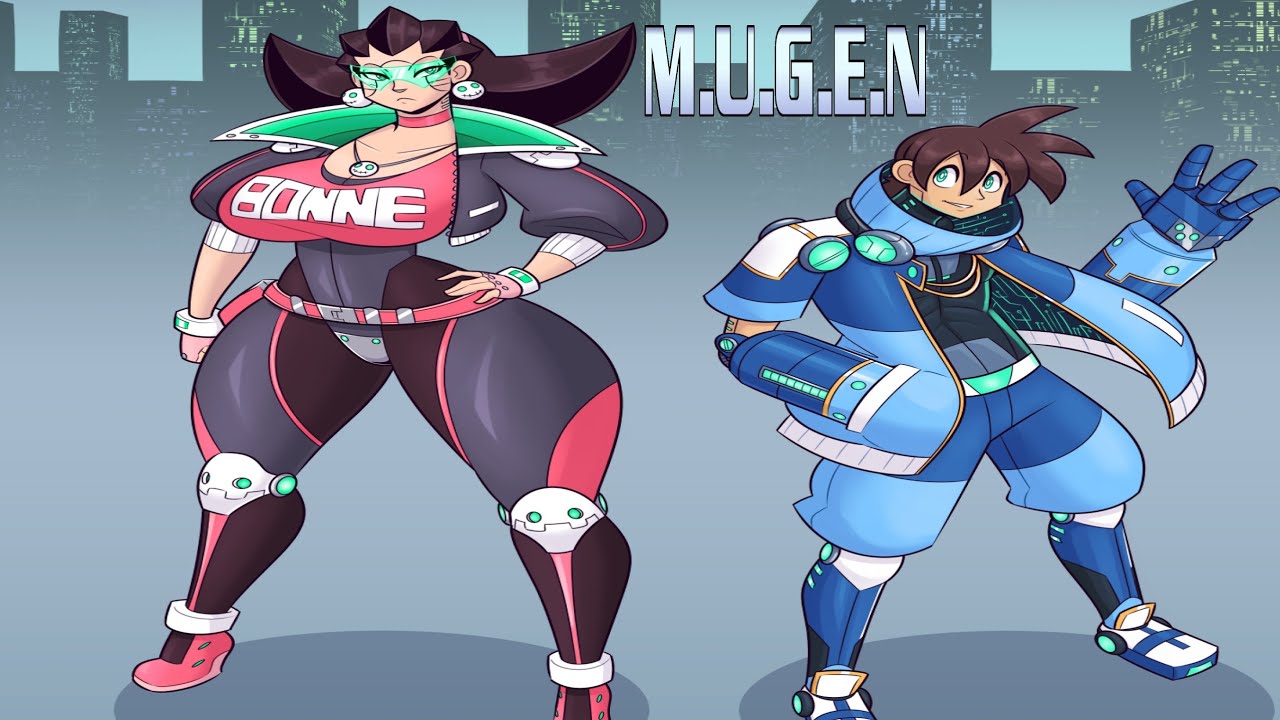 MUGEN Tag Team Arcade - MegaMan Volnutt & Tron Bonne