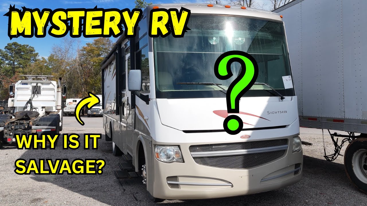 Mystery Salvage RV | Unknown Damage – THIS Is Why Personal Inspection Matters