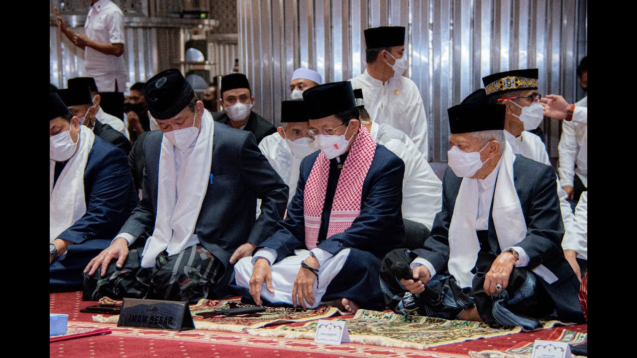 🔴 [LIVE EKSLUSIVE] Shalat Idul Fitri 1 Syawal 1443 H Masjid Istiqlal Bersama Wakil Presiden RI