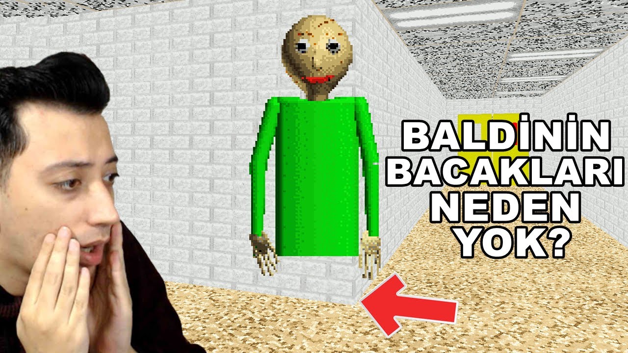 BALDİNİN BACAKLARI YOK | BALDİ'S BASİCS 😱