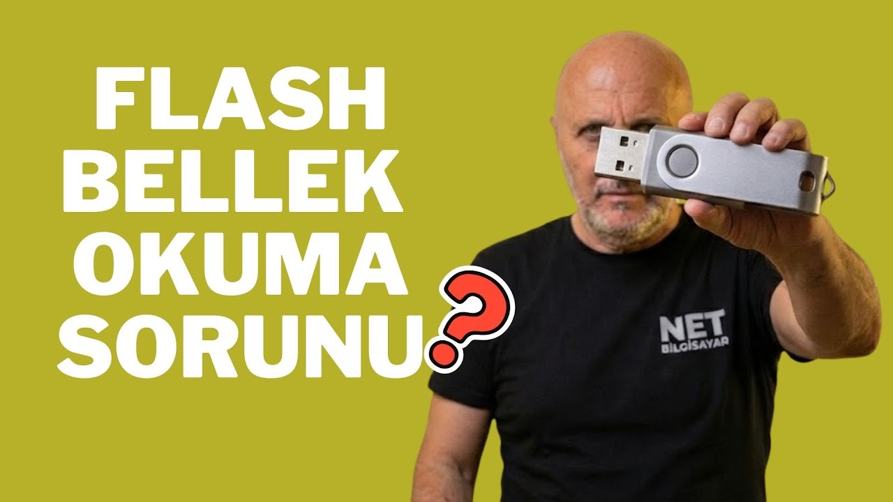 USB Flash Bellek Okuma Sorunu Nasıl Çözülür?  | Bilgisayar USB’yi Görmüyor!