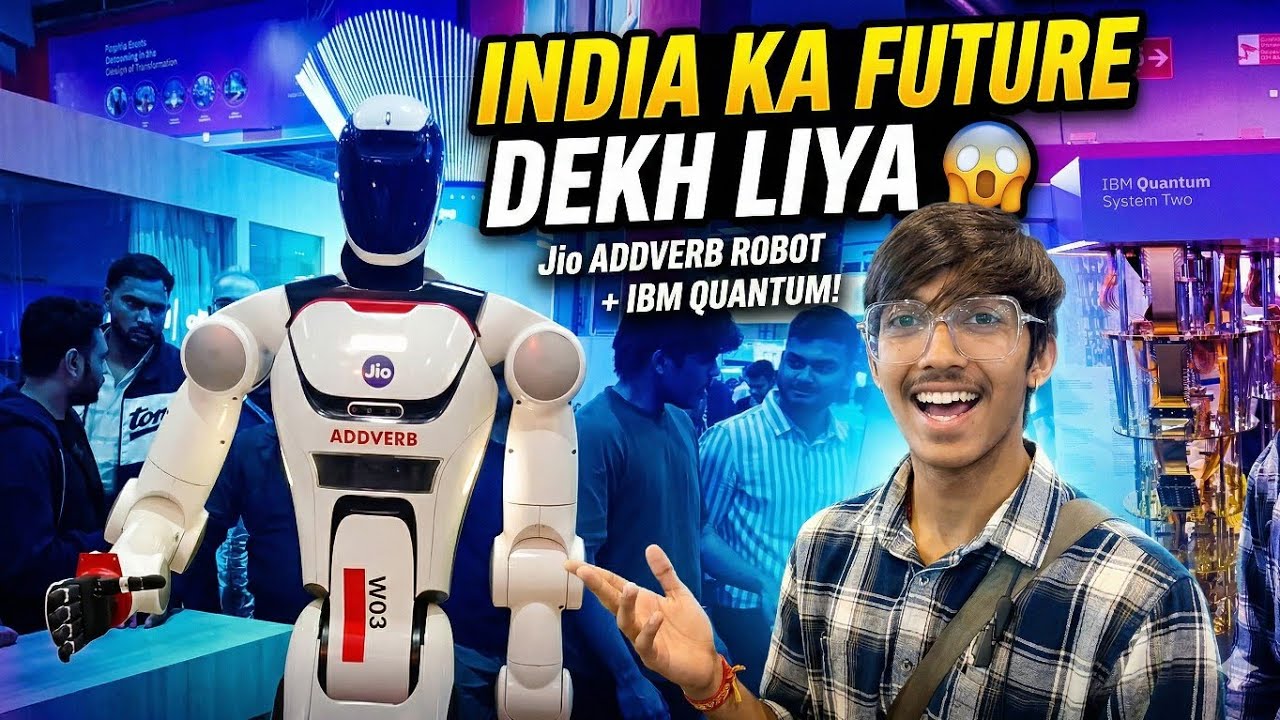 Inside India's 🇮🇳 Biggest AI Summit !!#AISummit2026 #IndiaAI #TechVlog 