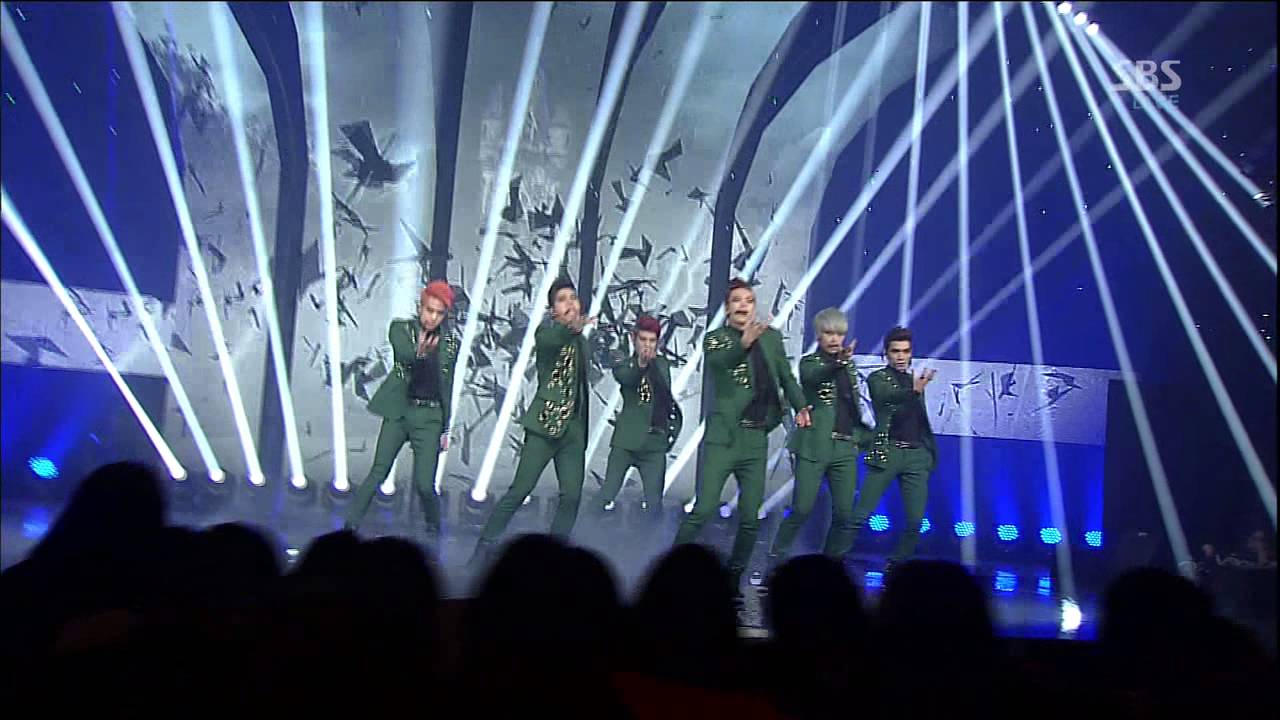 [VIXX] [Я готов получить травму] @SBS Inkigayo Популярная песня 20130210