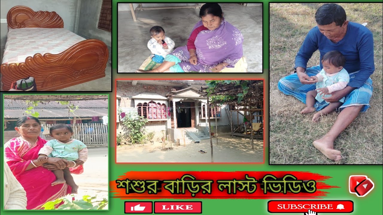 শশুর বাড়ির লাস্ট ভিডিও।  My Bengali daily blog video.