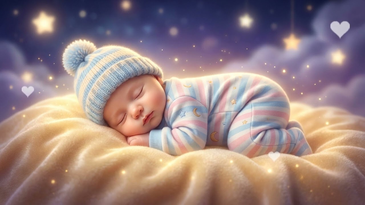 🌧️ Rain on Window 🌙 Baby Sleep Music for Calm Nights ☔