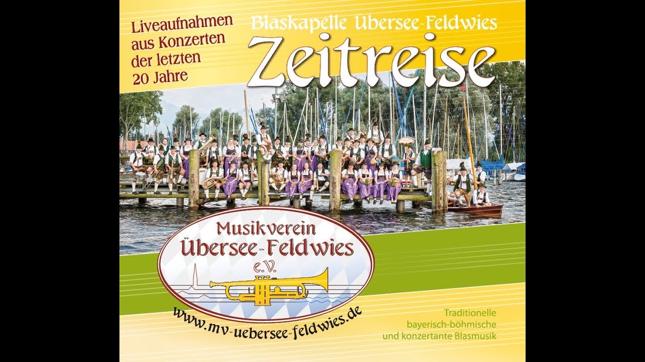 Beim Dorffest Polka, Blaskapelle Übersee-Feldwies ZEITREISE live