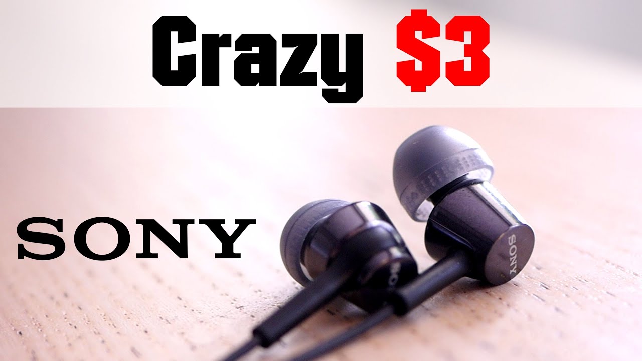 Обзор недорогих наушников Sony Mdr-ex155ap