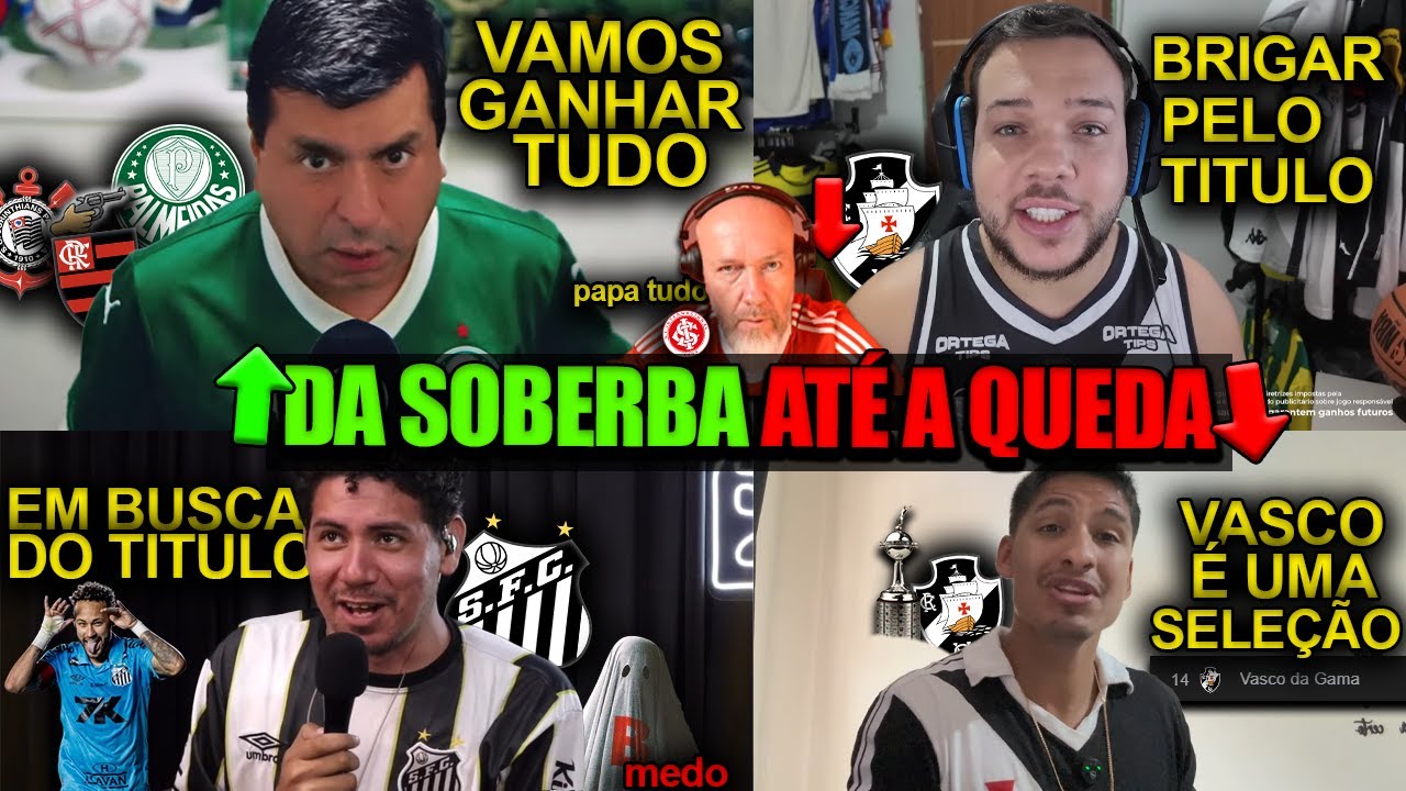 As MAIORES ILUS&Otilde;ES do Brasileir&atilde;o 2025 - Da Soberba &agrave; Queda 🤣