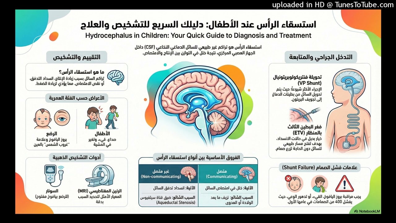 الاستسقاء الدماغي عند الأطفال التشخيص والعلاج