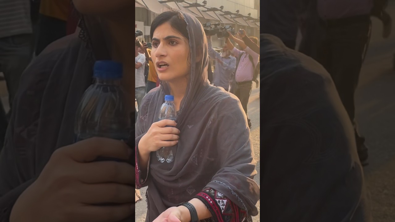Hum Yahan Se Jarhe hen, Sammi deen Baloch | BYC Karachi Protest