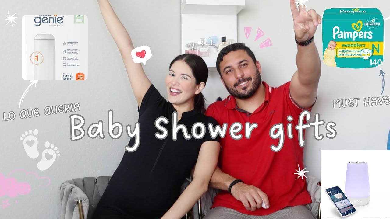 ABRIENDO LOS REGALOS DEL BABY SHOWER