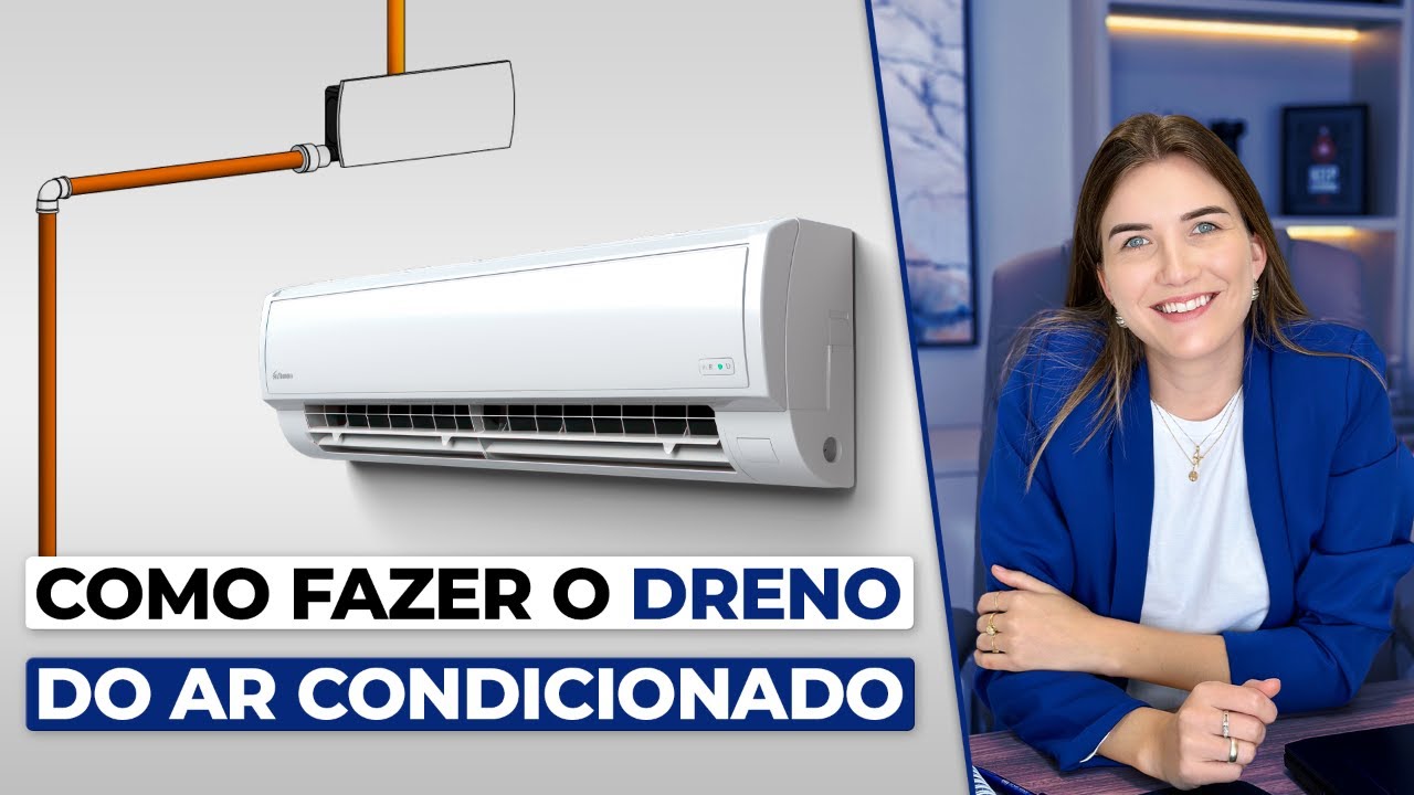 Como fazer a instalação do dreno do ar condicionado no Projeto HIDRO