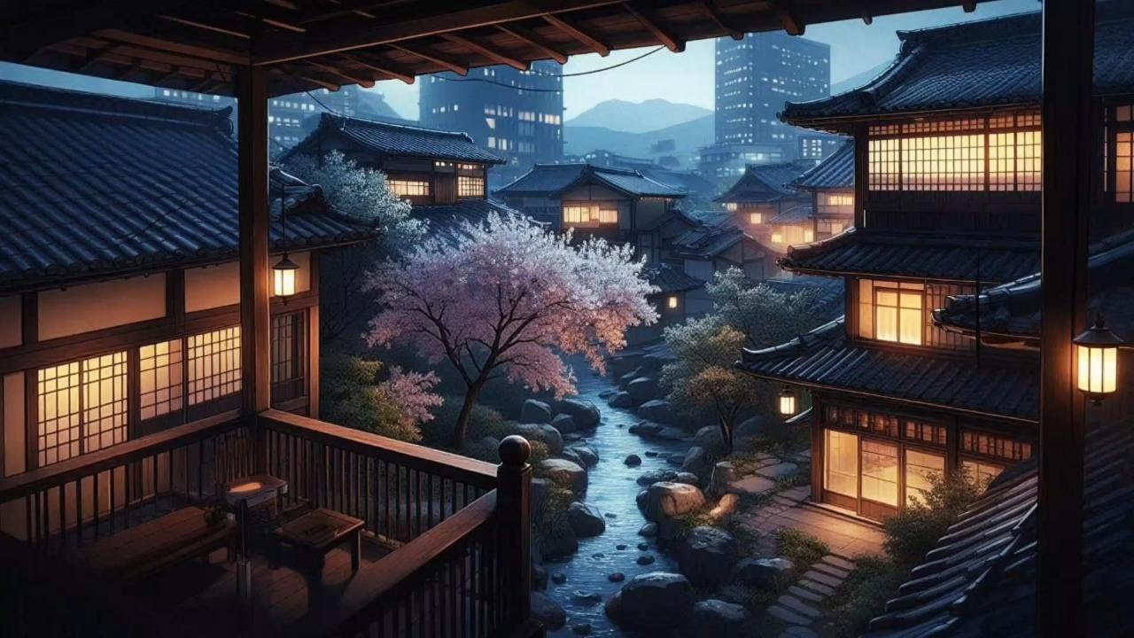 Tokyo Midnight 🌸 - Relaxing Lofi HipHop Mix for Peace & Calm