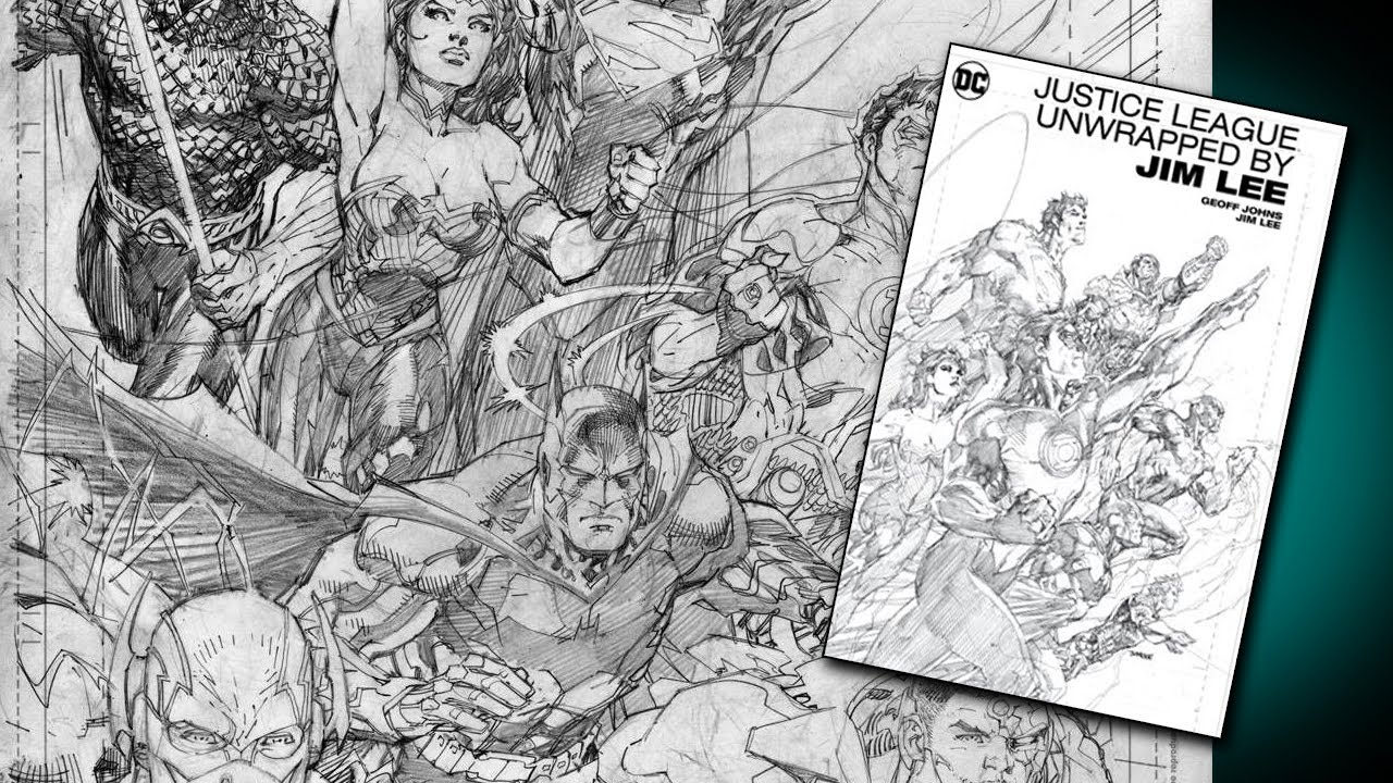 ART FOR INSPIRATION - JUSTICE LEAGUE UNWRAPPED by Jim Lee