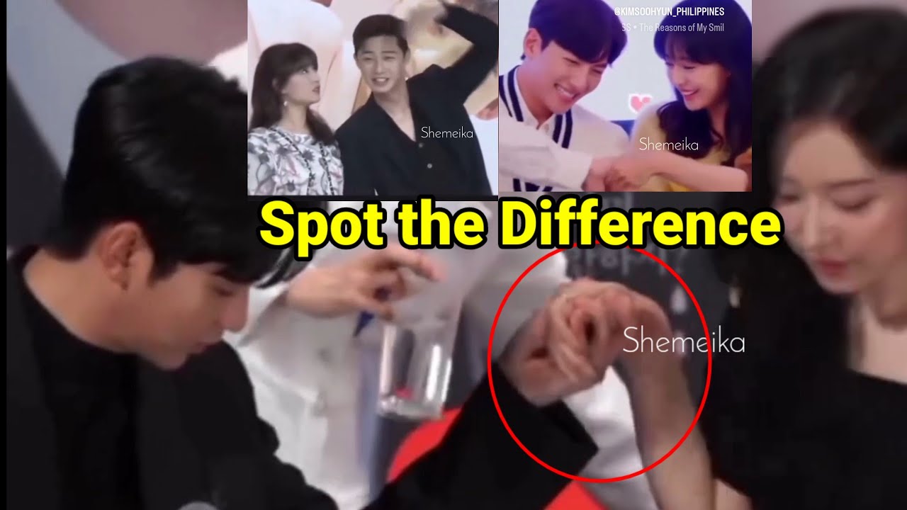 Spot the Big Difference! Kim Ji Won with Kim Soo Hyun vs with other Co Actors