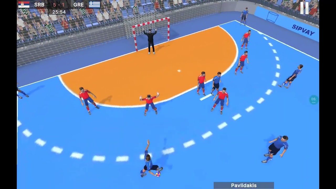Updated Republic of Handball Gameplay – Tried the Latest Version and Got Crushed 15-4!