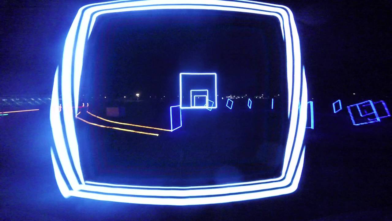 Cabourg Drones Festival Light Trax