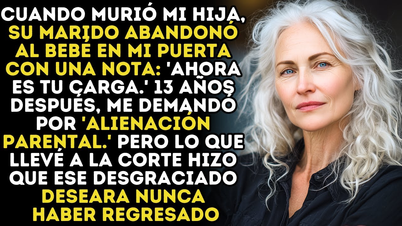 Mi Yerno Abandonó A Su Bebé En Mi Puerta — Una Década Después Me Llevó A Los Tribunales...
