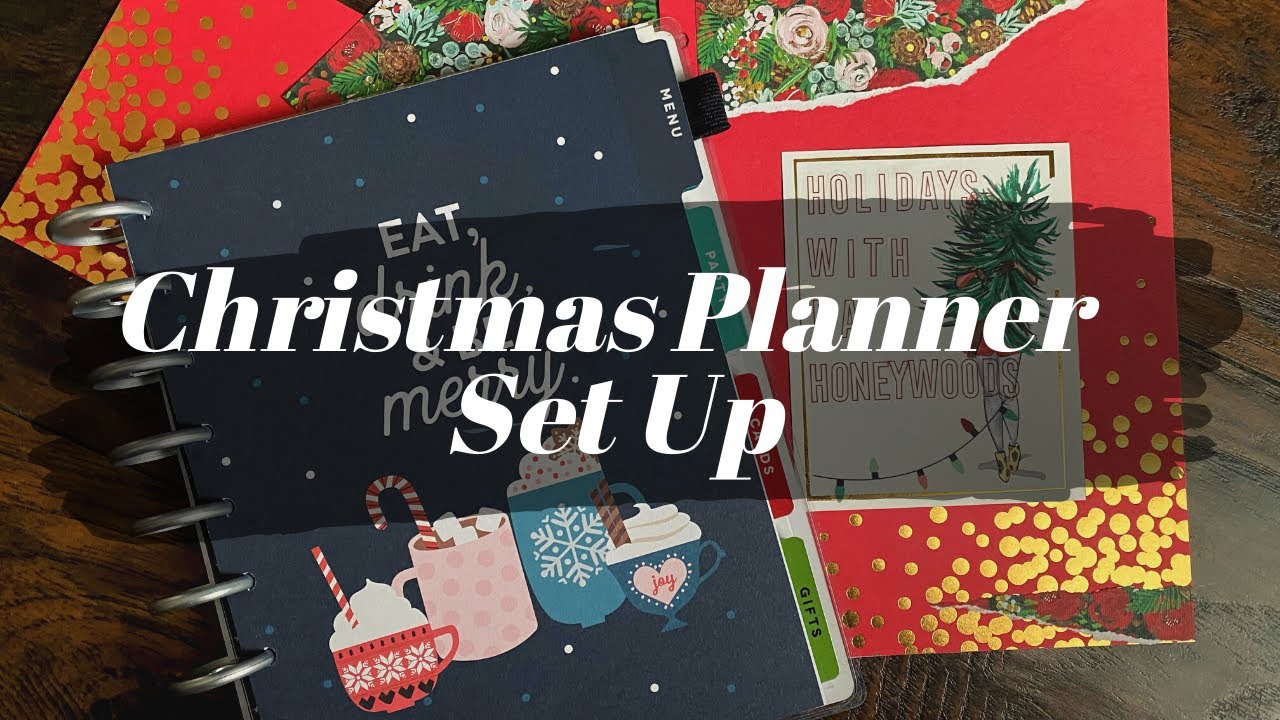 2020 Holiday Planner Set Up | HAPPY PLANNER CHRISTMAS EXPANSION PACK