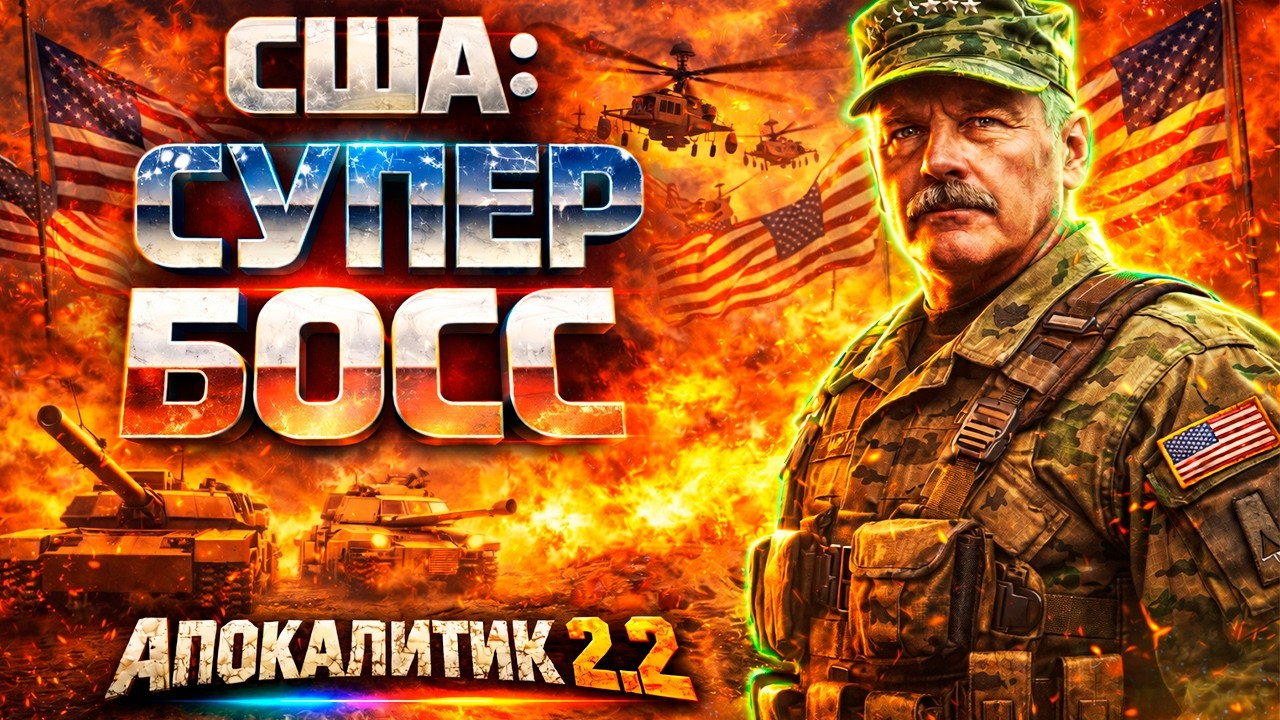 РЕЛИЗ! НОВЫЙ БОСС США: АПОКАЛИПТИК 2.2 GENERALS