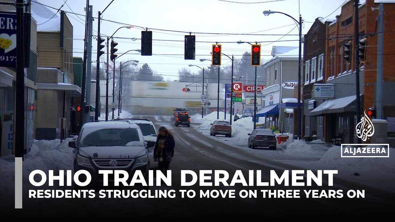 East Palestine residents report health issues three years after Ohio train derailment