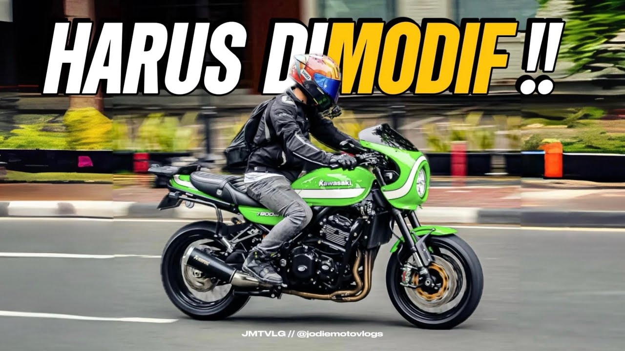 5 Modifikasi RISPEK untuk Z900RS Cafe 🔥 | Motovlog by JMTVLG