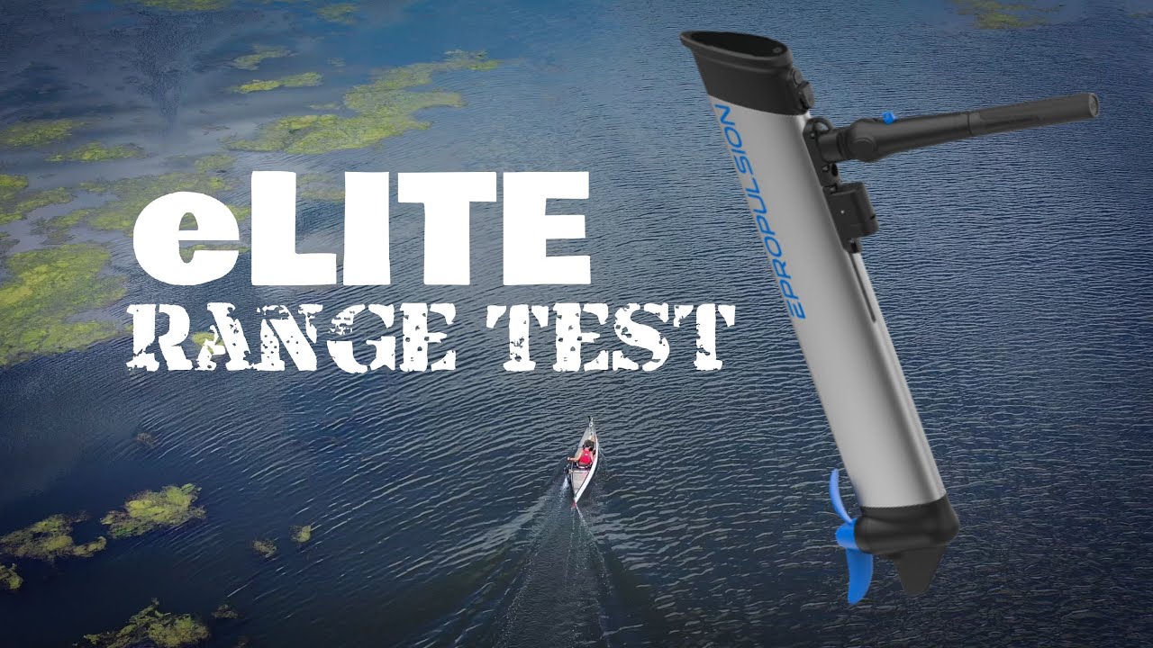 ePropulsion eLite Range Test & Review on a 14' Solo Canoe
