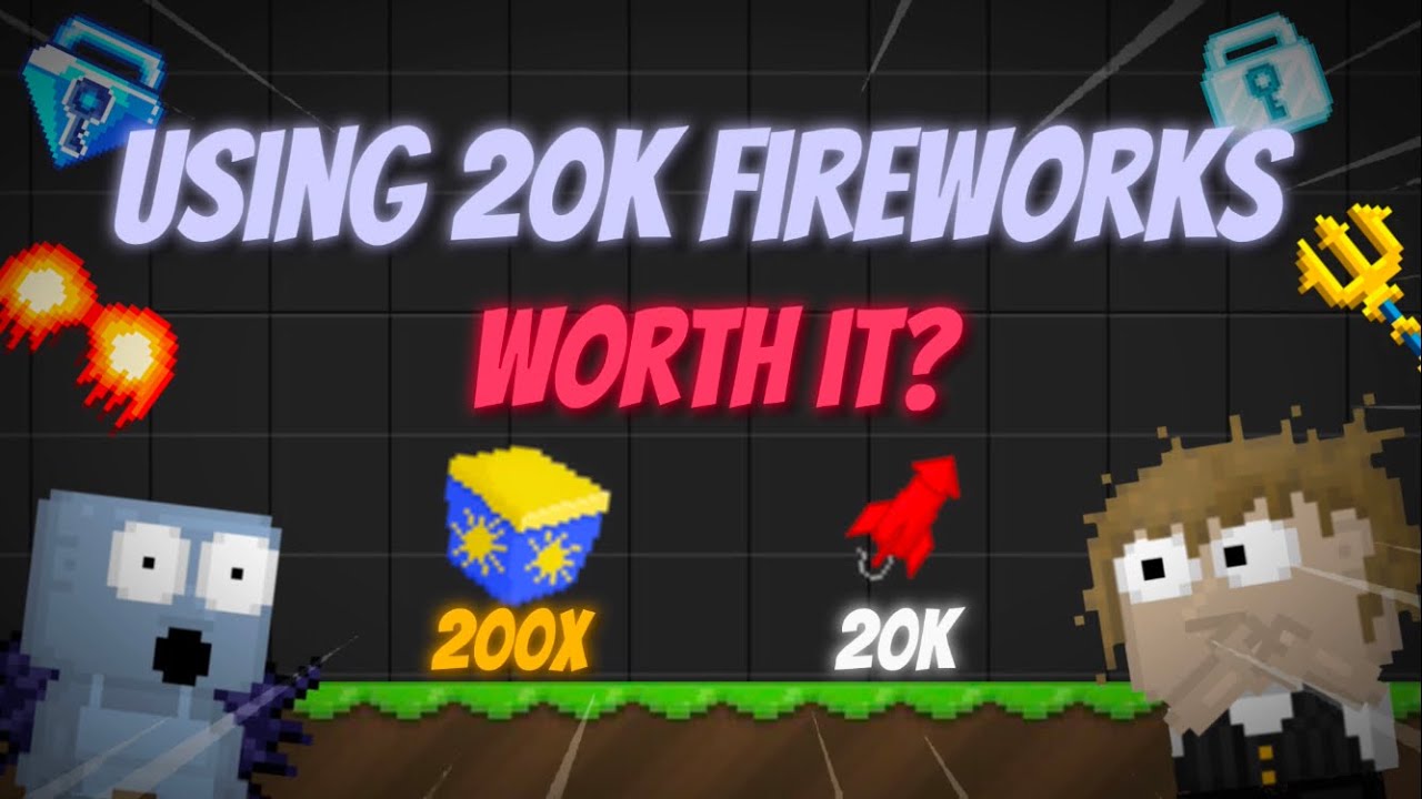 USING 20K FIREWORKS IN SUMMER FEST 2023 PROFIT? (got lucky!)ft. @FUPQGT | Growtopia