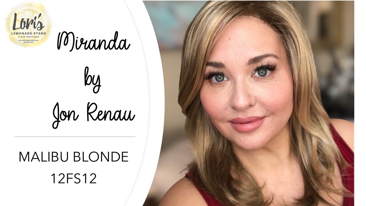 Miranda By Jon Renau in color Malibu Blonde (12FS12)